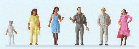 Pedestrians -- Passers-By pkg(6)