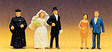 Wedding Participants -- Protestants pkg(5)