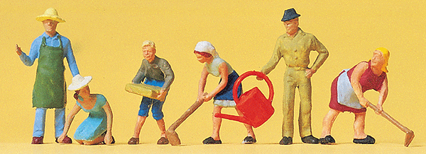 Working People -- People in the Garden pkg(6)