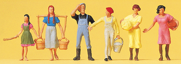 Working People -- People on the Farm #2 pkg(6)