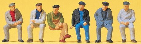 Working People -- Seated Workers pkg(6)