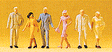 Pedestrians -- Passers-By pkg(6)