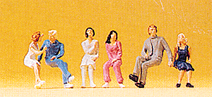 Pedestrians -- Seated Couples pkg(3)
