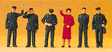 Railroad Personnel -- German Federal Railway, 1989