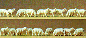 Animals -- Sheep (white) pkg(18)