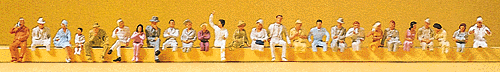 Bus Driver & Passengers -- pkg(26)