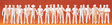 Unpainted Figure Set -- Uniformed People Combination Kit