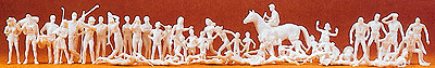 Unpainted Figure Set -- Sport & Leisure