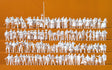 Medieval Festival Unpainted Figure Set -- pkg(125)-1