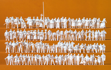 Medieval Festival Unpainted Figure Set -- pkg(125)-1