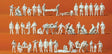 Emergency Workers and Patients -- Unpainted pkg(52)