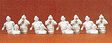 Military - Modern German Army (Torso Only for Hatch Mount - Unpainted) -- Crew for LLPz Wiesel (Weasel) Armored Vehicle (sold separately) pkg(12)
