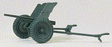 Former German Army WWII Artillery PAK L/45 3.7cm Anti-Tank Gun -- Gun Only pkg(2)