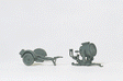 Military - Former German Army WWII - Artillery -- 60cm Anti-Aircraft Search Light w/SdAnh 51 Trailer