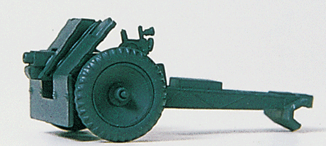 Military - Former German Army WWII - Light Artillery -- 7.5cm le IG 18 - Deployed for Action