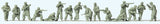 1939-1945 German Reich Paratroopers in Combat -- Unpainted pkg(16)-2