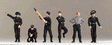 Military - Former German Army WWII - Painted Figure Sets -- Panzer (Tank) Crew Reloading pkg(6)