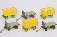Postal Carts pkg(6)