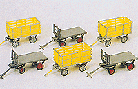 Postal Carts pkg(6)