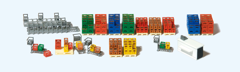 Beverage Store Details -- Crates, Pallets, Counter