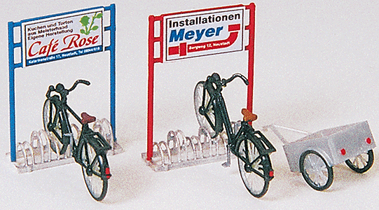 Bicycle Stand, Bicycles, Trailer - Kit
