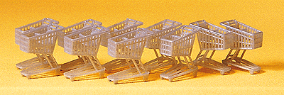 Grocery Carts (Unpainted pkg(10)