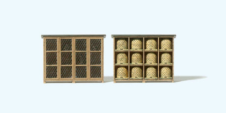Rabbit Hutch and Beehive Shelter Set - Kit