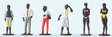 Mannequins pkg(6)