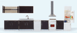 Kitchen Furniture pkg(9)