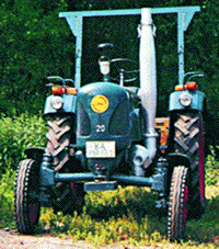Farm Machinery Tractor Lanz -- Assembled