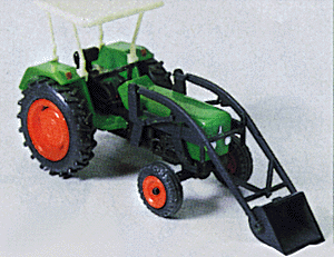 Farm Machinery Deutz Tractor D6206 Kit -- With Shovel & Fork