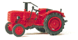 Farm Equipment -- Farm Tractor (red)