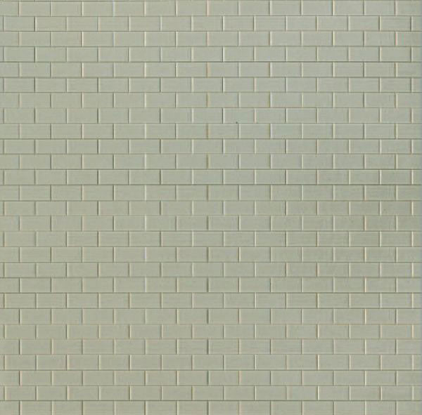 Long Rectangular Tile Flooring or Wall -- Gray 3-3/4 x 3-3/4"  9.5 x 9.5cm pkg(3)