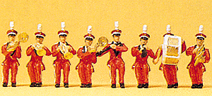 Circus Figures -- Seated Band Players pkg(8)