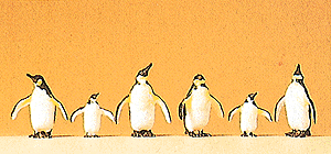 Animals -- Penguins pkg(6)
