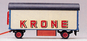 Modern Circus Wagon - Assembled -- Solid Side Baggage - Krone