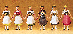 Recreation & Sports -- Bavarian Group In Costume