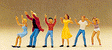 People Riding Swings -- For Swings #590-24658, Sold Separately