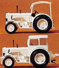 Farm Machinery Tractor Hanomag R55 -- White