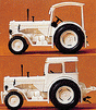 Farm Machinery Tractor Hanomag R55 -- White