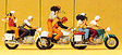 Motorcyclists - TV & Press