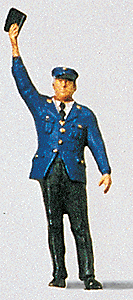 Individual Figure - Railway Personel -- Conductor w/Arm Raised