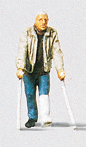 Individual Figure - Pedestrians -- Man w/Broken Leg