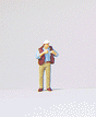 Individual Figure - Working People -- Trucker