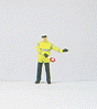 Individual Figure - Working People -- Toll Collector