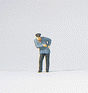 Individual Figure - Railroad Personnel -- Engineer