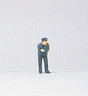 Individual Figure - Railroad Personnel -- Fireman