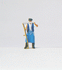 Individual Figure - Working People -- Farmer With Scyth