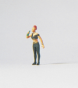 Individual Figure - Pedestrians -- Female Punk
