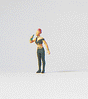 Individual Figure - Pedestrians -- Female Punk